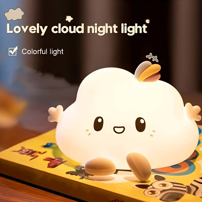 Cloud Night Light,Touch-Contro - Lighting Decor 评论和价格