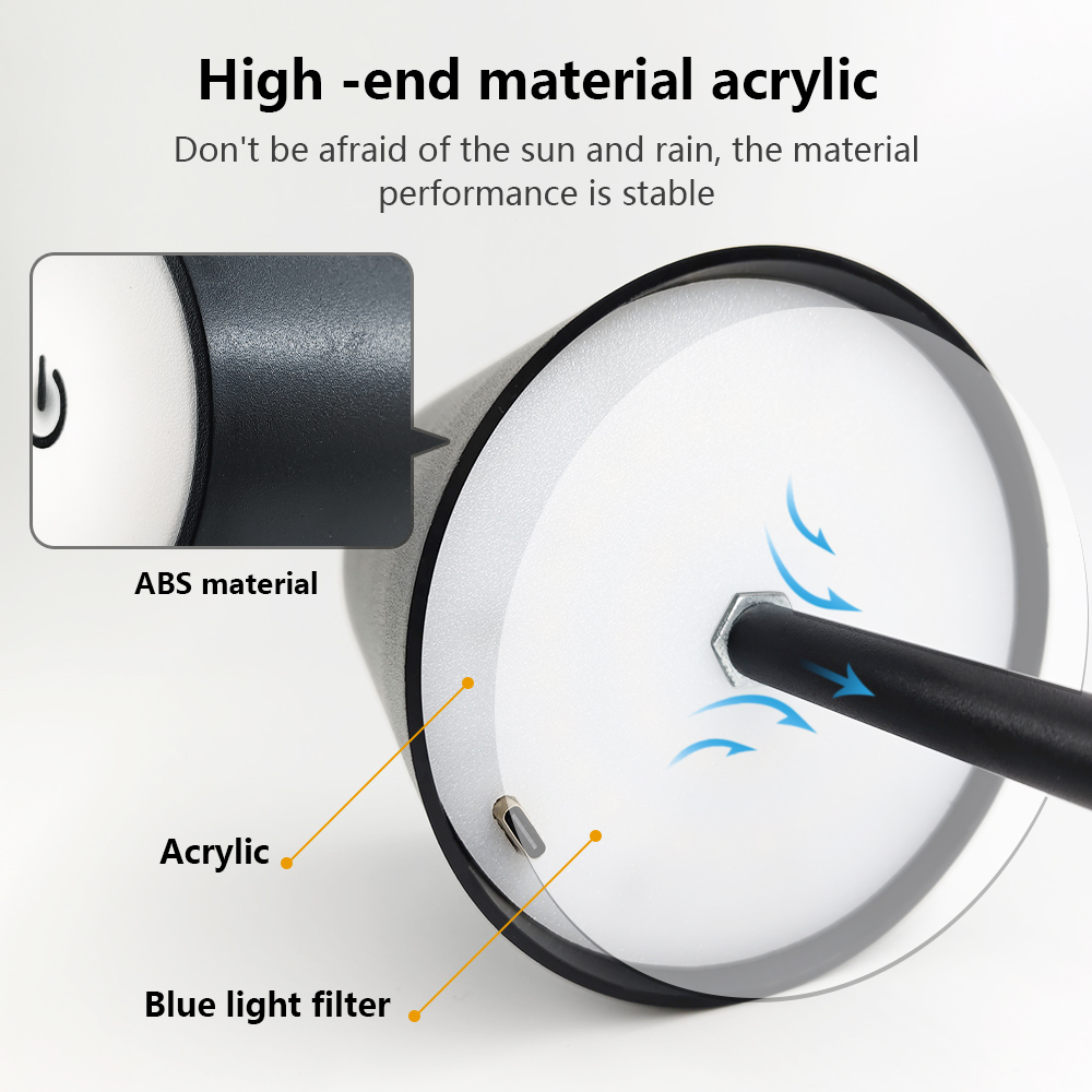 LED Rechargeable Desk Light Wi - Lighting Decor 评论和价格