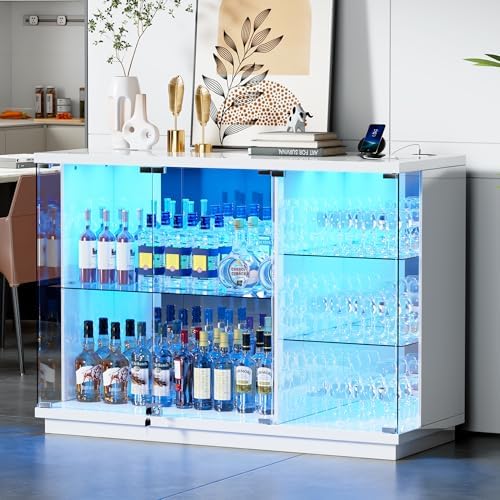Glass Display Cabinet with Loc - Lighting & Home Decor Studio 评论和价格